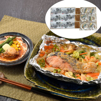 北海道産 鮭のちゃんちゃん焼き＆帆立バター焼きセット Dセット