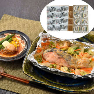 北海道産 鮭のちゃんちゃん焼き＆帆立バター焼きセット