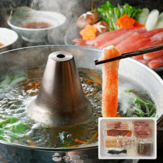 海鮮しゃぶしゃぶセット 生ずわいがに 甘海老 帆立 サーモン 2～3人前