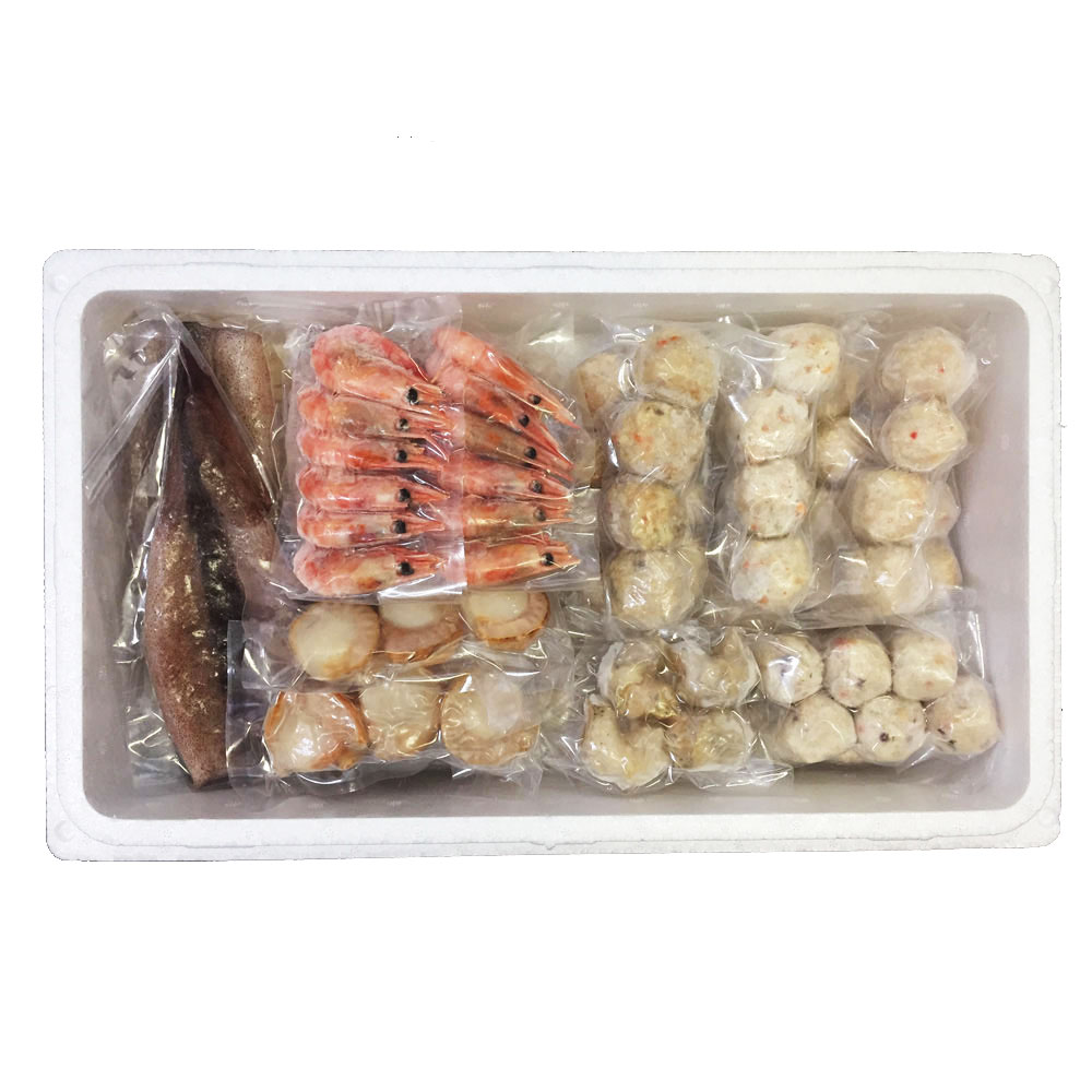 北海道海鮮つみれ鍋セットG | 4種のつみれ、海老、帆立、いか - 画像 (3)