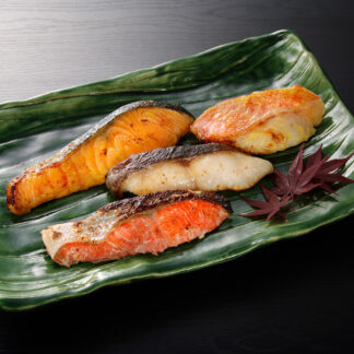 粕漬・西京漬 切身 詰合せ Dセット 40枚 紅鮭 銀鱈 キングサーモン