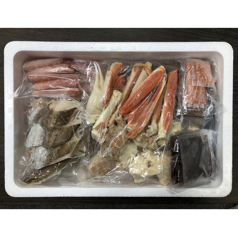 かにちり鍋 Dセット ずわいがに たらばがに 海老 帆立 魚介 詰め合わせ - 画像 (3)