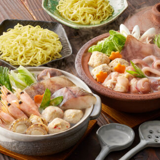 鶏白湯鍋＆海鮮ちゃんこ鍋 食べ比べセット 北海道産