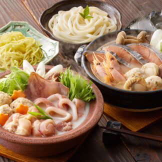 石狩鍋＆鶏白湯鍋 食べ比べセット 北海道グルメ 惣菜