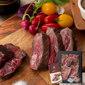 岡山発酵熟成肉 食べ比べセット 黒毛和牛×USビーフ カタロース