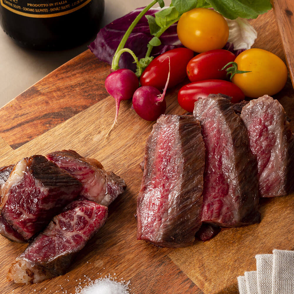 岡山発酵熟成肉 食べ比べセット 黒毛和牛×USビーフ カタロース - 画像 (3)