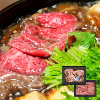 香川県産オリーブ牛ステーキ&すき焼きセット サーロイン ロース