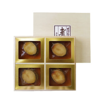 あわび磯煮 4粒 かいや 山梨名産 鮑 煮貝 ギフト