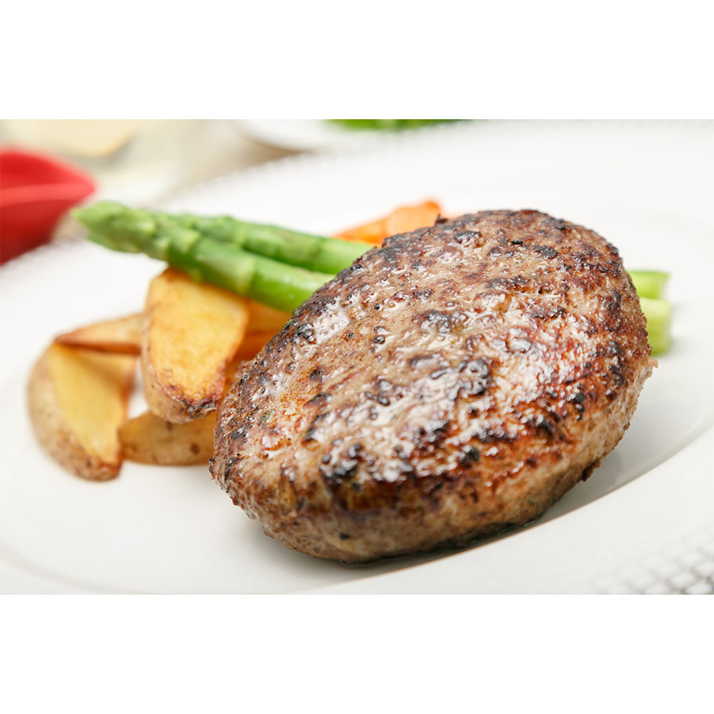 落合務シェフ監修 無添加牛肉100% ハンバーグ 130g×8個 - 画像 (3)