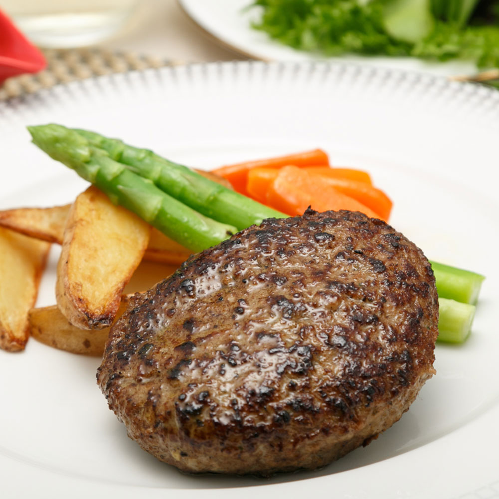 落合務シェフ監修 無添加牛肉100% ハンバーグ 130g×8個 - 画像 (4)