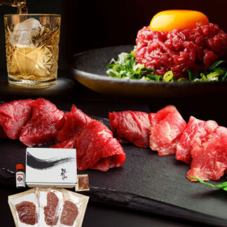 熊本 千興ファーム 馬刺し スライス ユッケ セット ギフト 送料無料