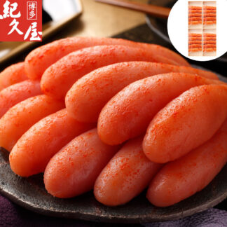 博多紀久屋 無着色辛子明太子 220g×4 福岡 博多名物 ギフト