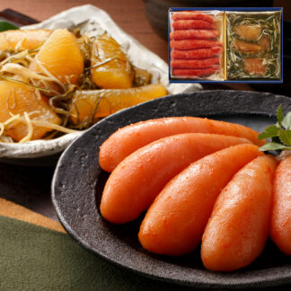 博多紀久屋 無着色明太子・数の子松前セット 福岡 博多名物 ギフト