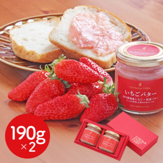 滋賀 市川農場 あき姫 いちごバター2個セット 送料無料