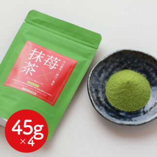 苺抹茶4個ギフト 市川農場 掛川一風堂コラボ 抹茶スイーツ