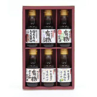 寺岡家の有機醤油・調味料詰合せ 6種 ギフト 有機JAS認証
