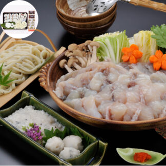 本場関門ふく鍋セット ふくちり ふくつみれ ふくうどん