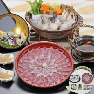 とらふく刺身・ちりセット ふく太郎本部 国産とらふく使用