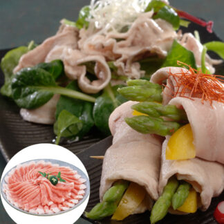 岐阜県産 養老山麓豚 しゃぶしゃぶ用 切り落とし モモ肉 900g