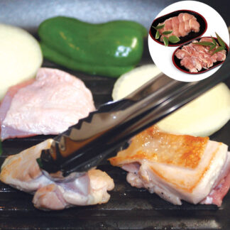 大阿蘇どり 焼肉セット 700g 熊本県産 鶏肉 冷凍 ムネ モモ