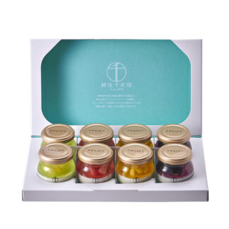 銀座千疋屋 フルーツ杏仁詰合せ 4種×各2個 計8個 ギフト