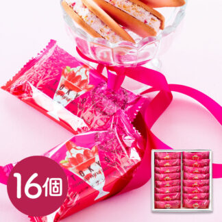苺パフェサンドクッキー16個入り 東京BakedBase ギフト