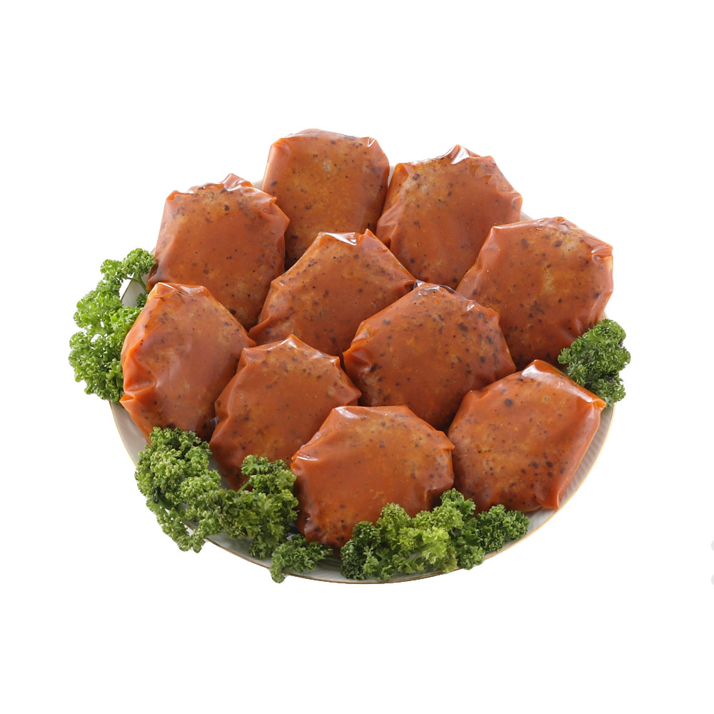 トマトソースハンバーグ 10個 冷凍 個包装 レンジ 簡単調理 - 画像 (2)