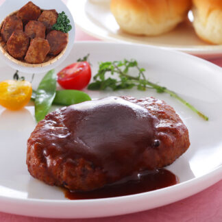 鹿児島県産黒豚ハンバーグ 7個 130g デミグラスソース