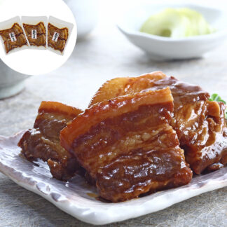 鹿児島県産黒豚角煮 個包装 150g×3パック 冷凍