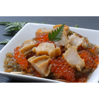 あわび松前漬 400g 北海道産 鮑 いくら 数の子 昆布