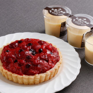 北海道ミックスベリータルト・プリン｜乳蔵