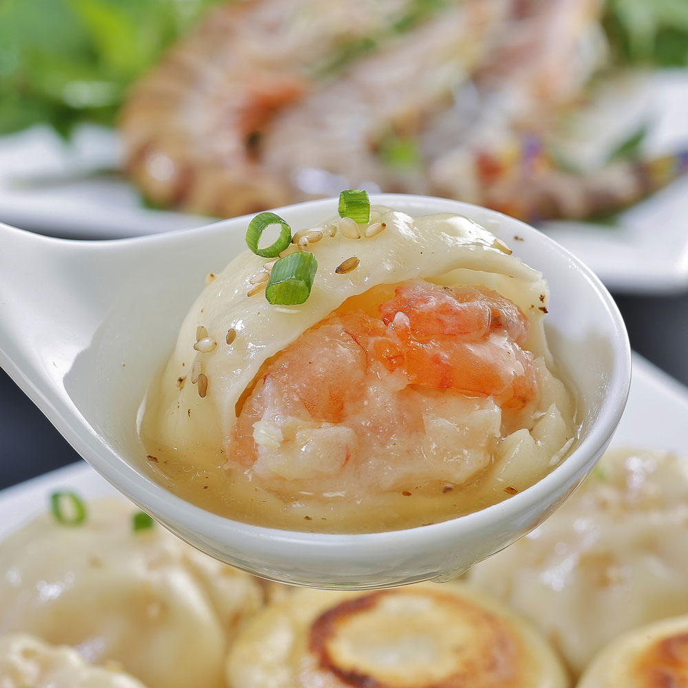 長崎焼小籠包詰合せA エビ&豚 15個入 長崎名物 冷凍惣菜 - 画像 (3)