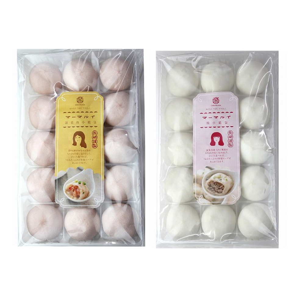 長崎焼小籠包詰合せA エビ&豚 15個入 長崎名物 冷凍惣菜 - 画像 (4)