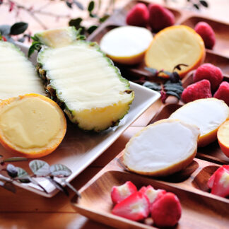 4種果実アイス詰合せ18個入り 苺パインオレンジレモン シャーベット ギフト