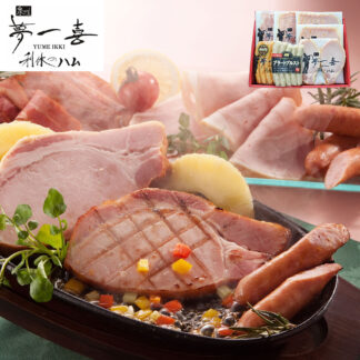 夢一喜 熟成ハム・ウインナー詰合せ 6種 大阪 ドイツ岩塩使用