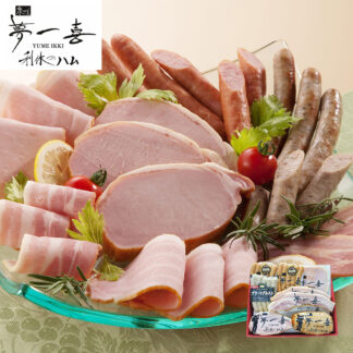 夢一喜 熟成ハム・ウインナー詰合せ 6種 大阪 ドイツ岩塩使用