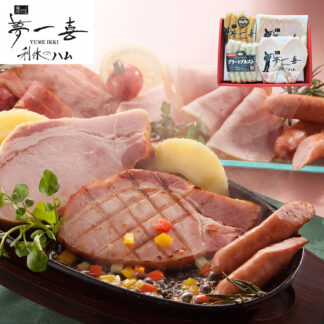 夢一喜 熟成ハム・ウインナー詰合せ 4種 大阪 ドイツ岩塩使用