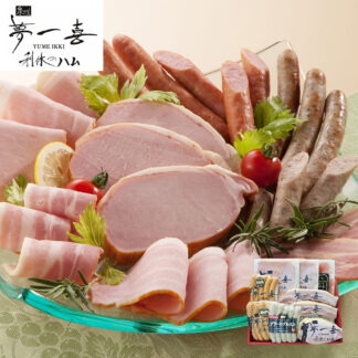 夢一喜 熟成ハム ウインナー詰合せ 5種 大阪 ドイツ岩塩使用 ギフト 贈答