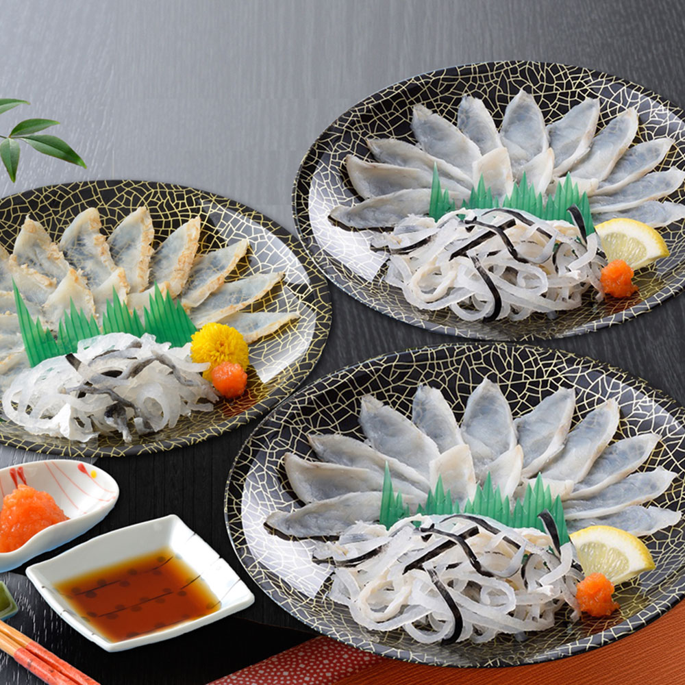 ふぐ刺し詰合せ|関とら本店 とらふぐ皮付 個食 ギフト - 画像 (3)