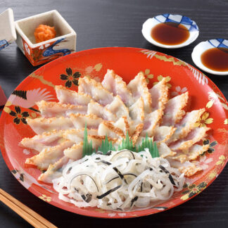 ふぐたたき刺身セット 送料無料｜関とら本店 とらふぐ皮付