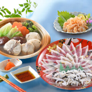 とらふく刺身・ちり鍋セット【関とら本店】下関直送