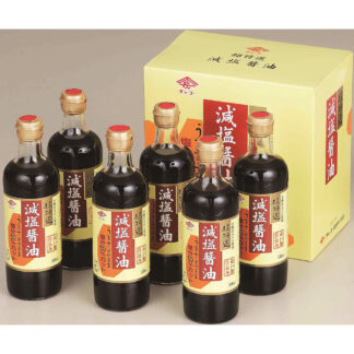 長崎 チョーコー醤油 減塩醤油 500ml×6本 JAS特級本醸造