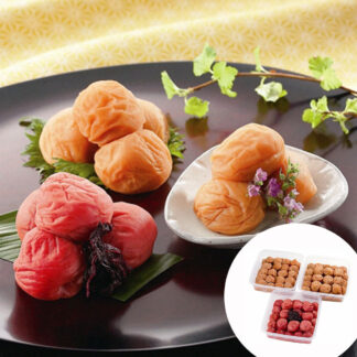 紀州南高梅 梅干食べ比べ 3種800g×3個セット 昔風味 うす塩味 はちみつ風味
