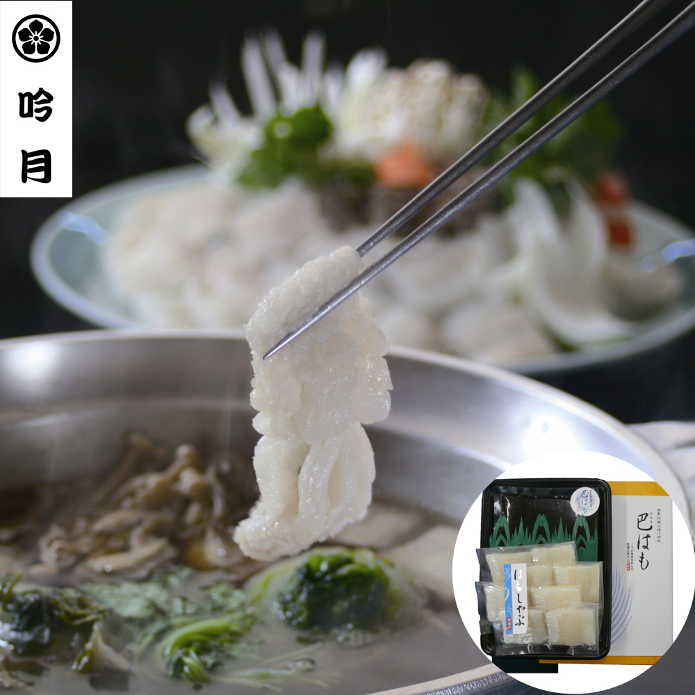 徳島県産 天然鱧 はもしゃぶセット 400g 3~4人前 骨切り済 個包装 - 画像 (6)