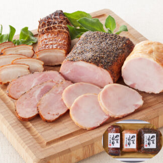 三重 伊賀上野の里 詰め合わせ 焼豚 ハム ペッパーポーク 冷蔵