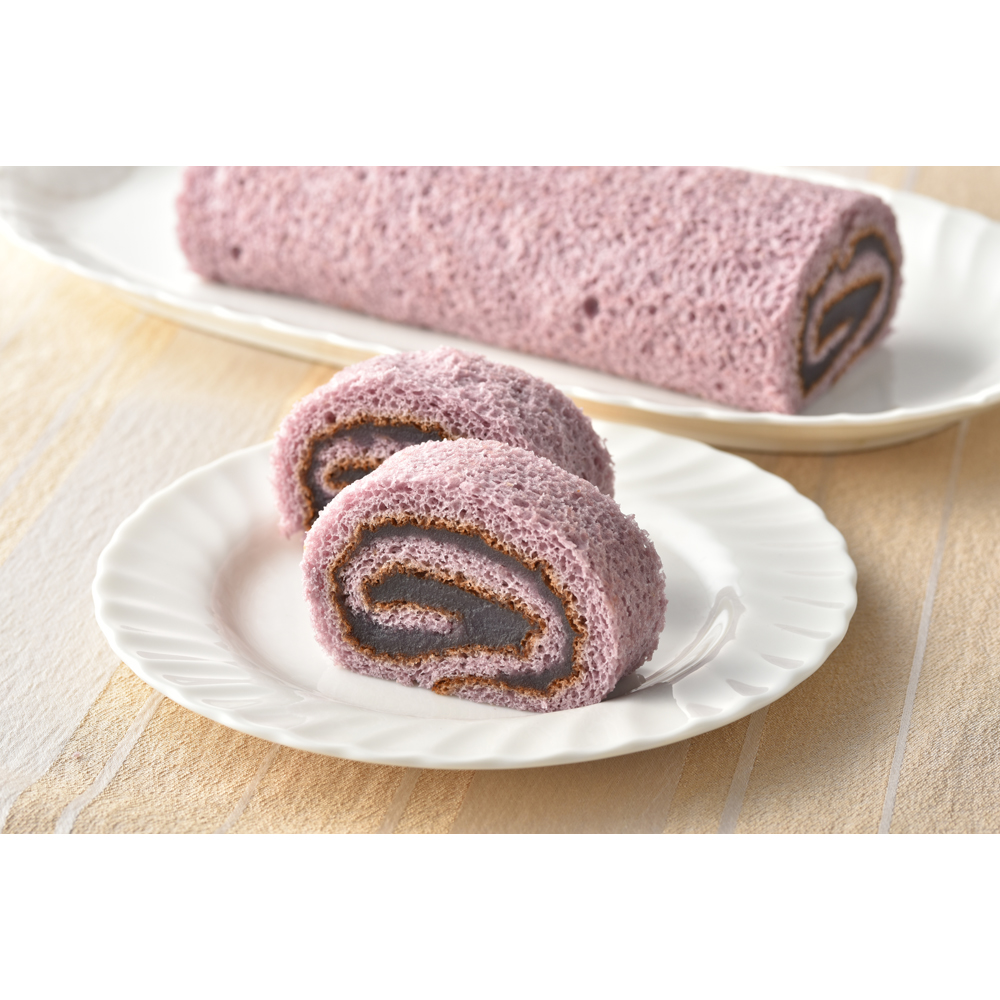 芋屋長兵衛 紫芋ロールセット 熊本産紫芋使用 米粉ロール 和菓子 ギフト - 画像 (2)