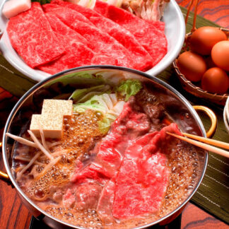 三田屋総本家 黒毛和牛モモ 焼肉・すき焼きセット 兵庫県産