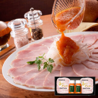 三田屋総本家 白いハム詰合せ ハム ドレッシング ギフト 贈り物