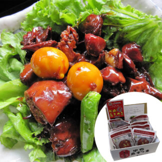 山梨名物 鳥もつ煮 150g×8パック 国産鶏使用 冷凍