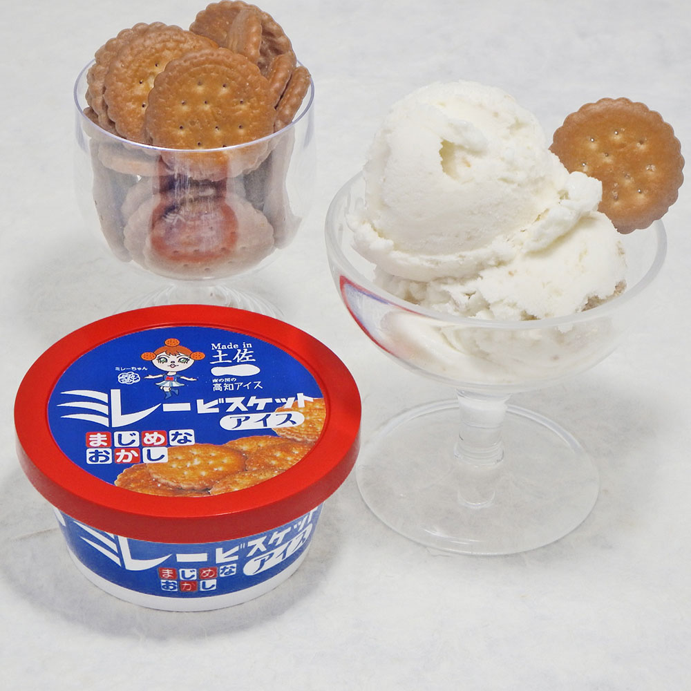 ミレービスケットアイス 100ml×8個 高知発 スイーツ ギフト - 画像 (3)